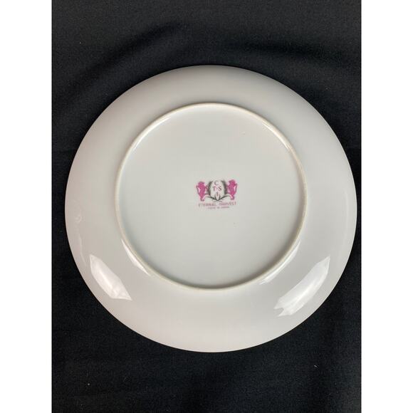 Vintage CTS Eternal Harvest Dinner Plate Gold & Silver 1960’s - Picture 2 of 5